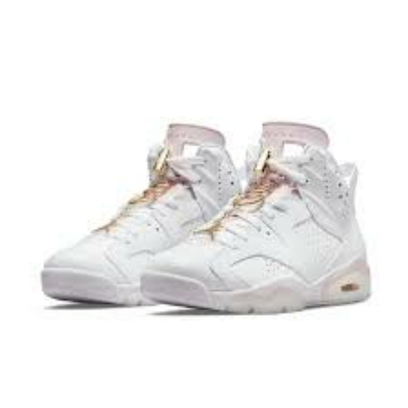 Jordan Womens Retro 6 Charm Ring Sneakers Shoes 5.5 Hard To Find!! - Picture 3 of 16